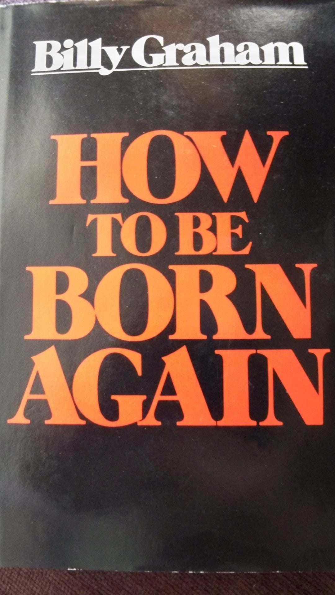 How to Be Born Again used book depot