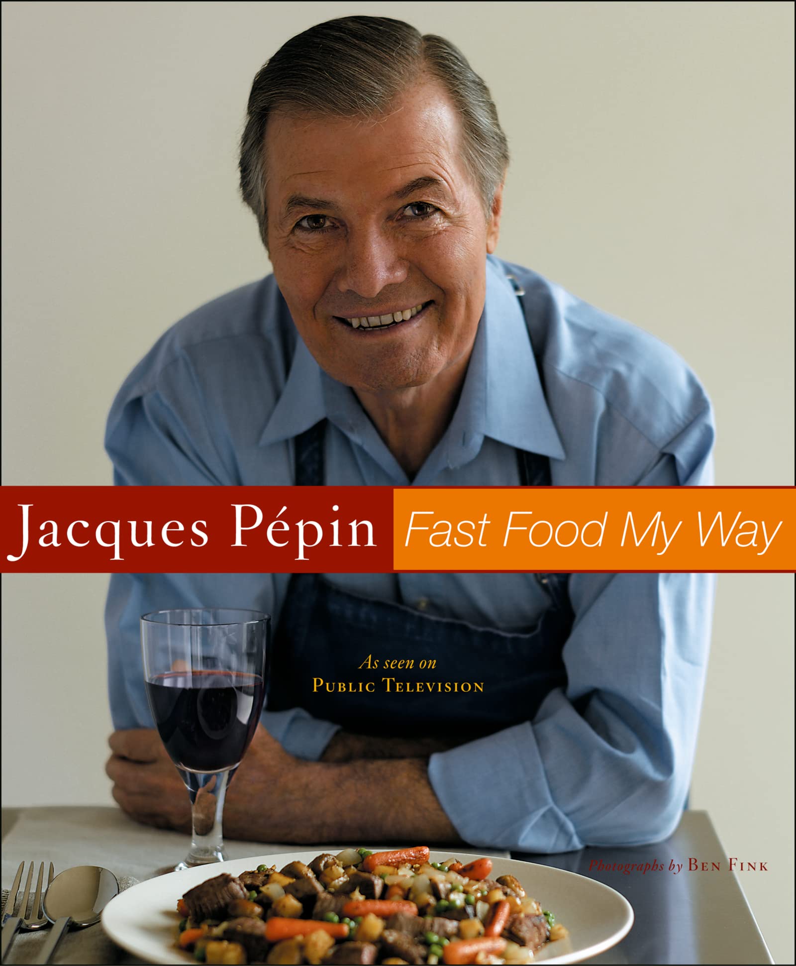 Jacques Pepin Fast Food My Way used book depot