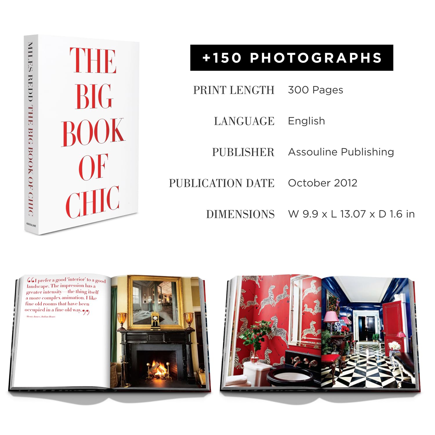 The Big Book of Chic - Assouline Coffee Table Book used book depot