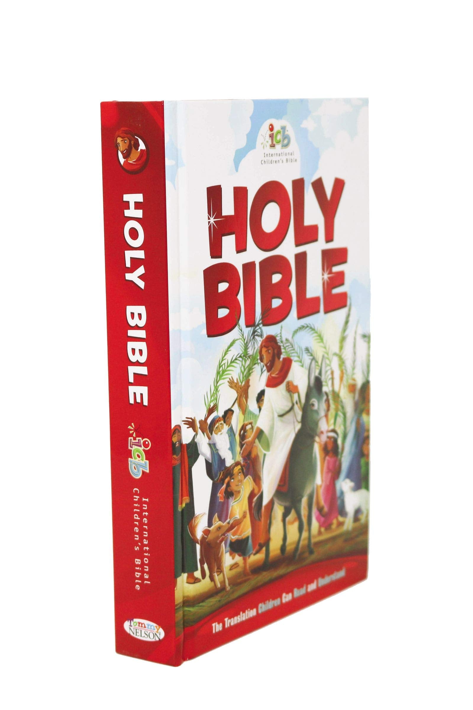ICB, Children's Holy Bible, Multicolor, Hardcover: Big Red Cover used book depot