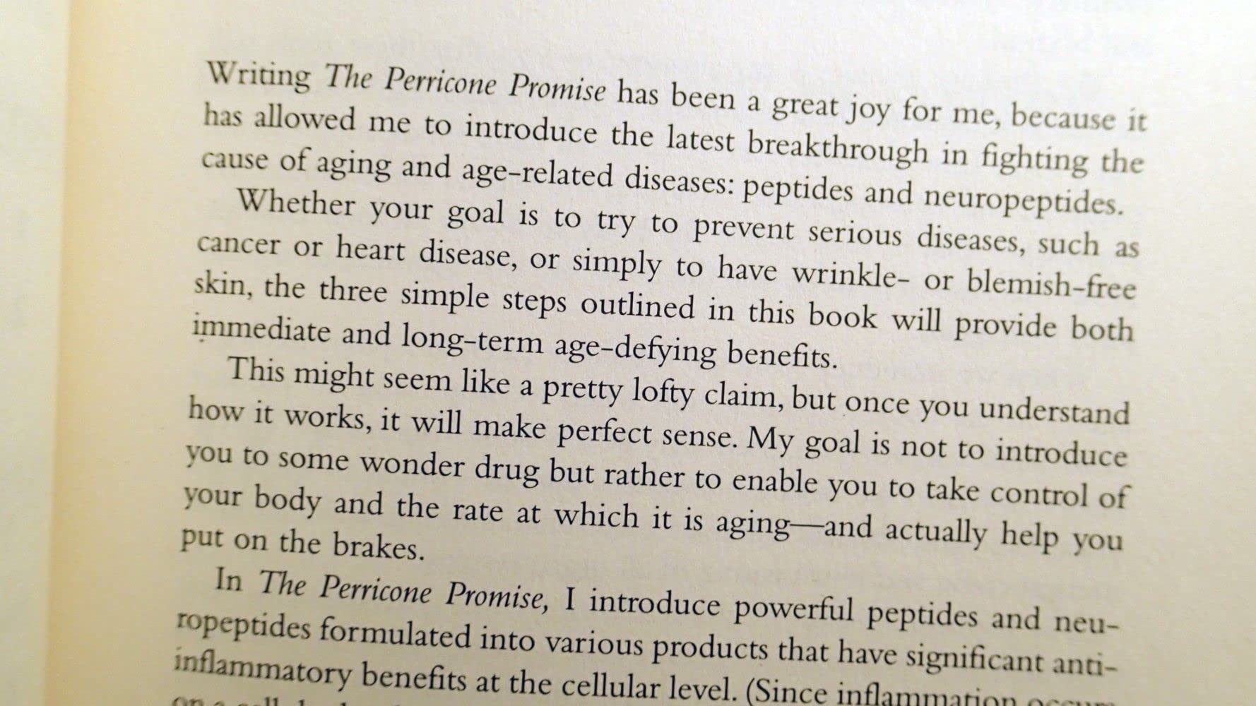 The Perricone Promise: Look Younger Live Longer in Three Easy Steps
