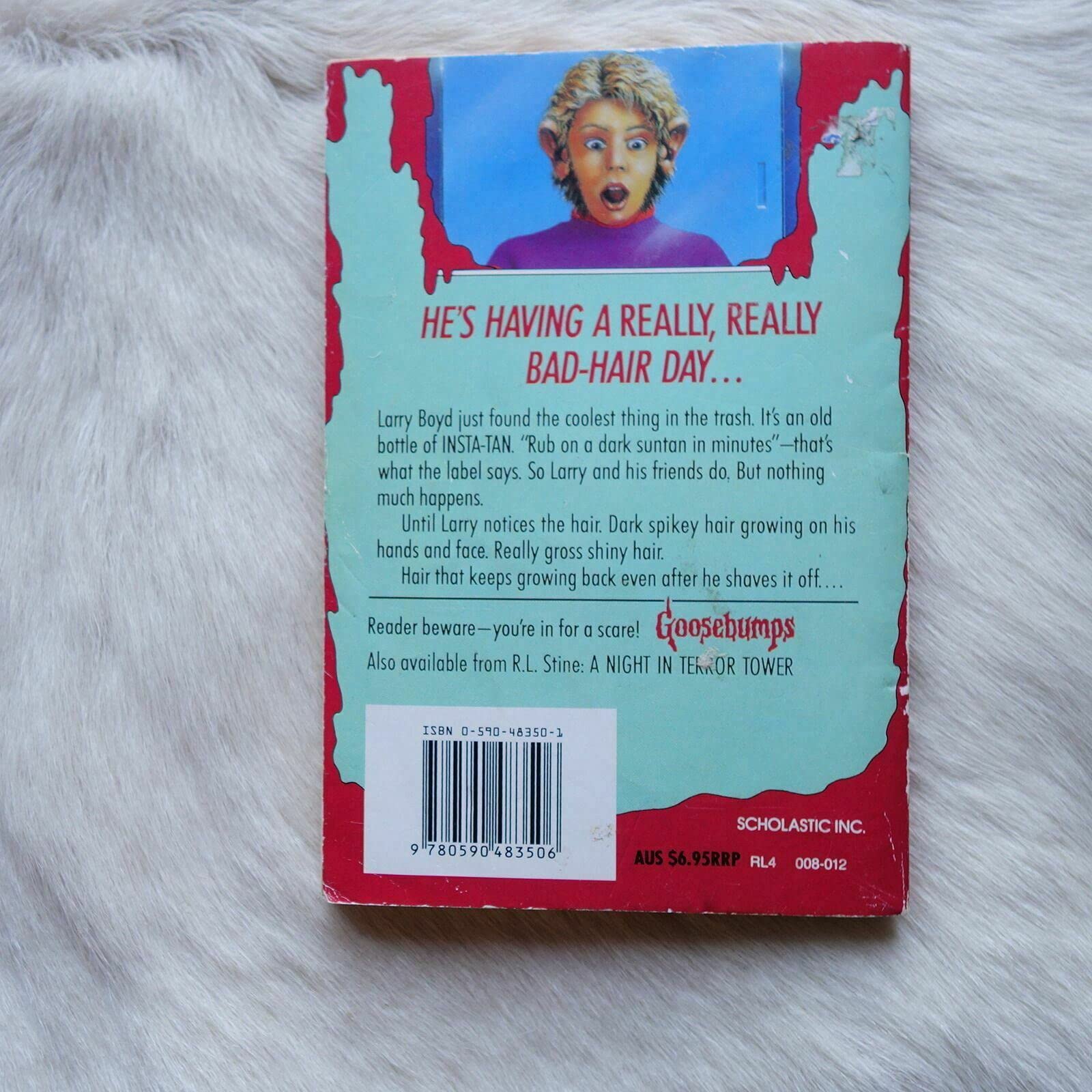 My Hairiest Adventure (Goosebumps) used book depot