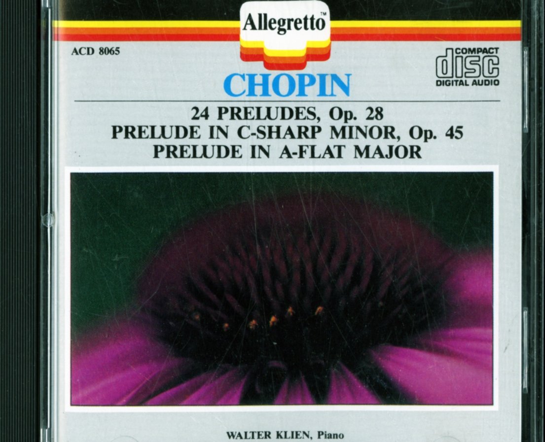 Chopin 24 Preludes; Prelude in C-Sharp Minor; Prelude in A-Flat Major used book depot