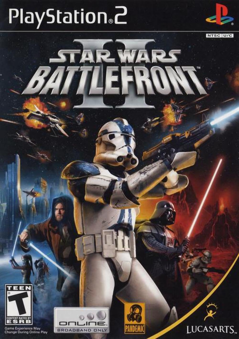Star Wars Battlefront II - PlayStation 2 used book depot
