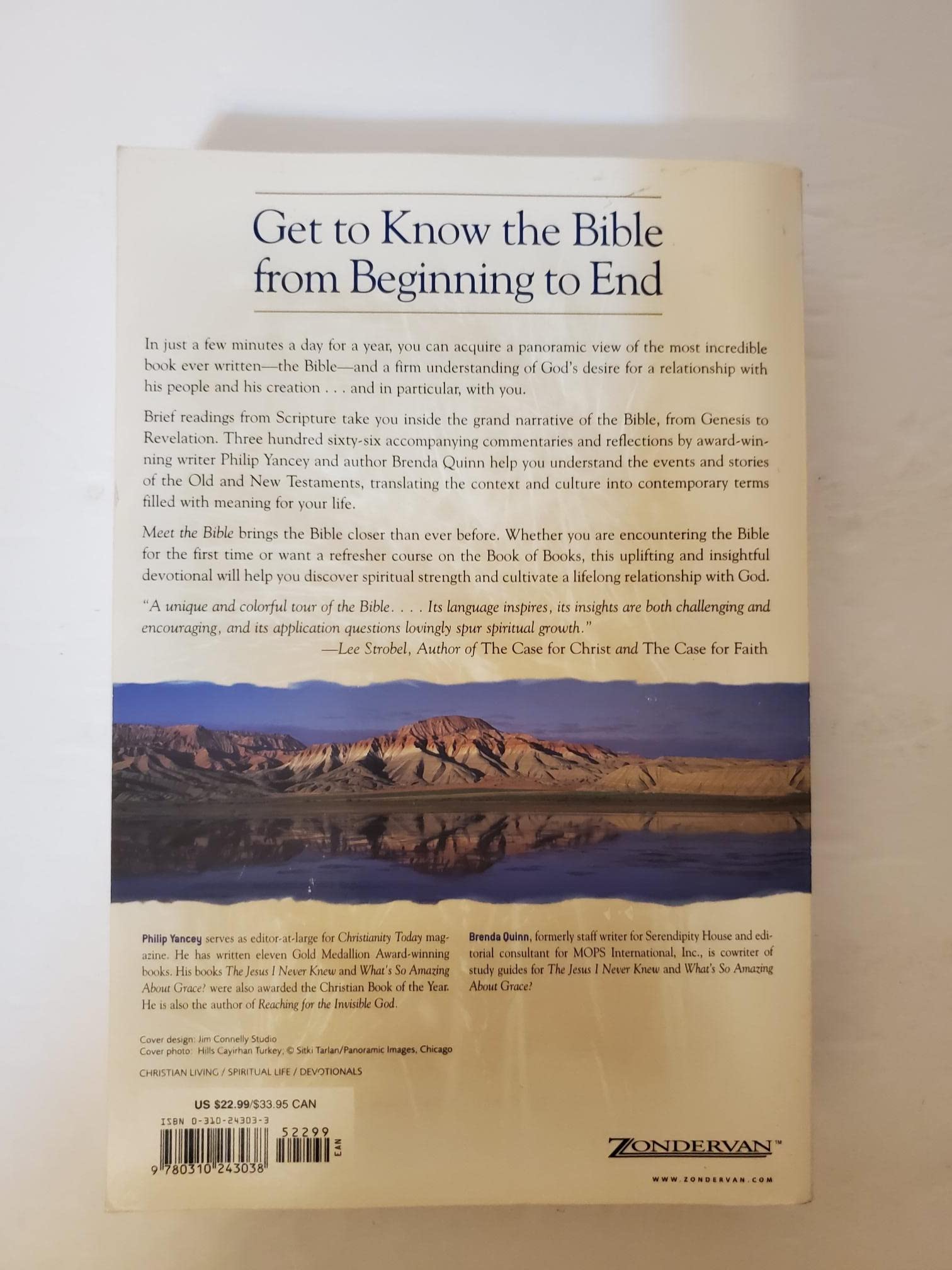 Meet the Bible: A Panorama of God's Word in 366 Daily Readings and Reflections used book depot