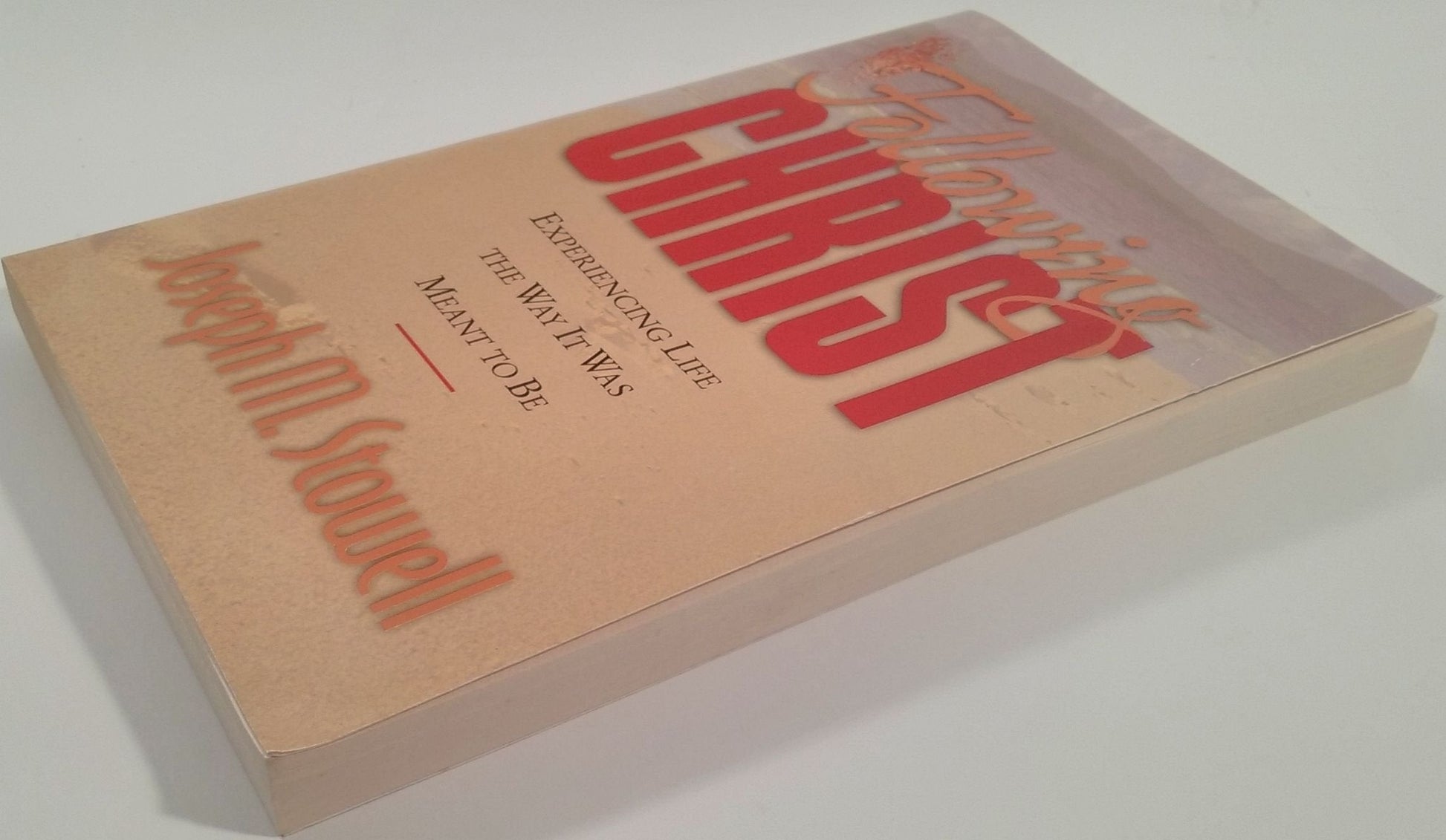 Following Christ: Experiencing Life the Way It Was Meant to Be used book depot