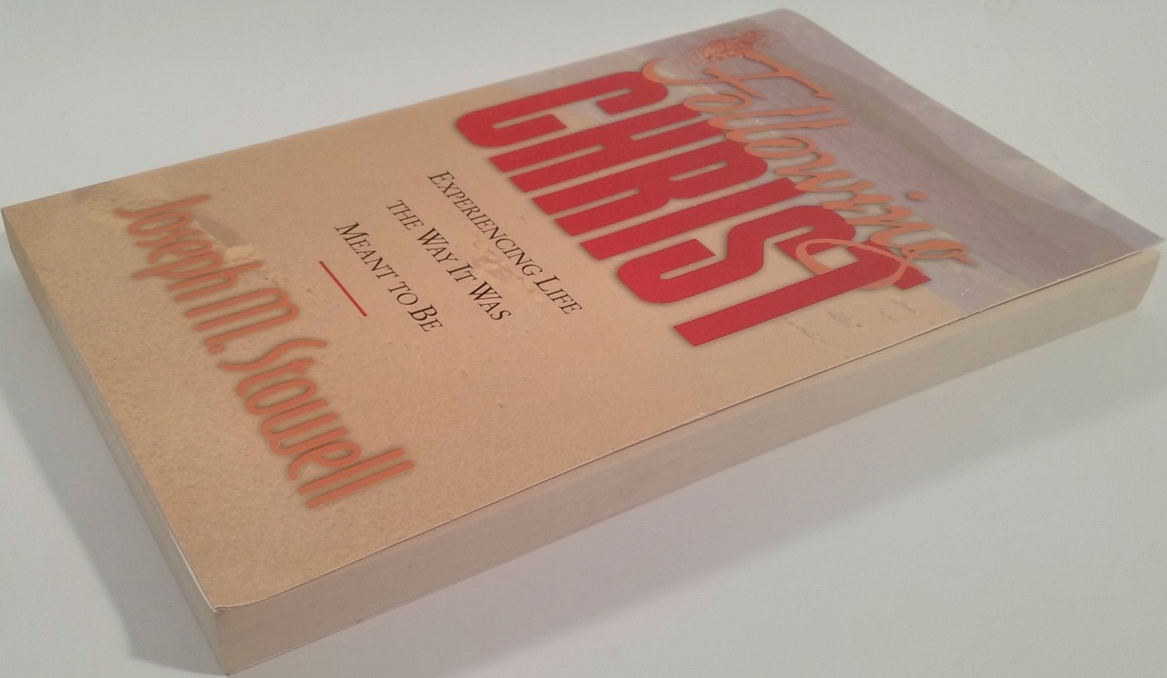 Following Christ: Experiencing Life the Way It Was Meant to Be used book depot