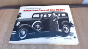 American Cars of the 1930s (Olyslager Auto Library) used book depot