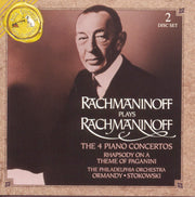 Rachmaninoff: The Four Piano Concertos; Rhapsody on a Theme of Paganini used book depot