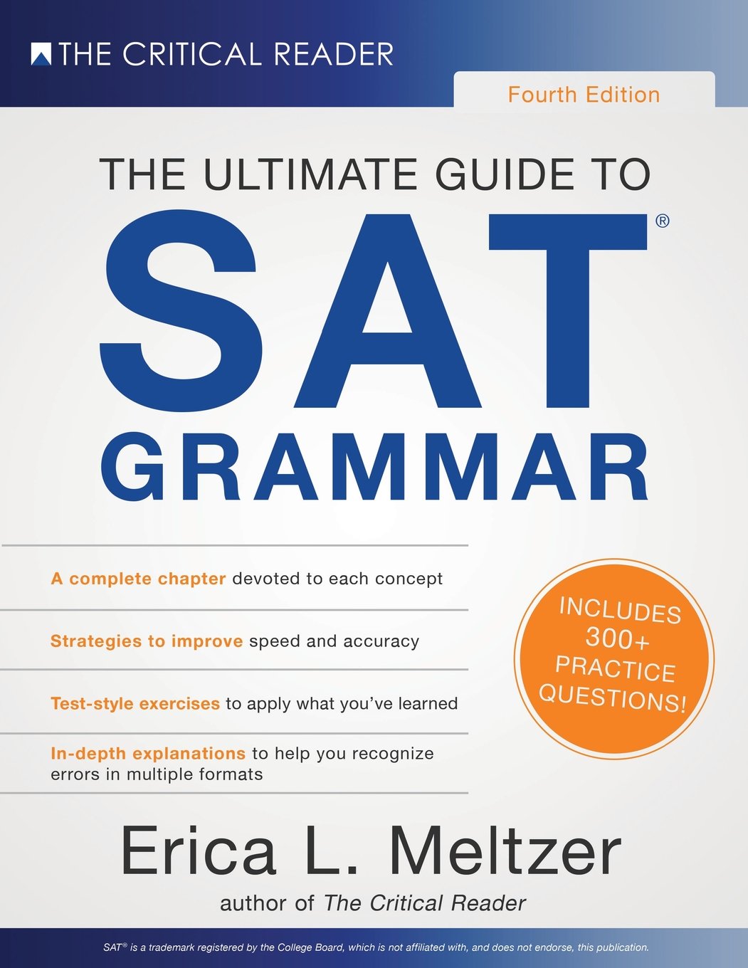 4th Edition, The Ultimate Guide to SAT Grammar used book depot