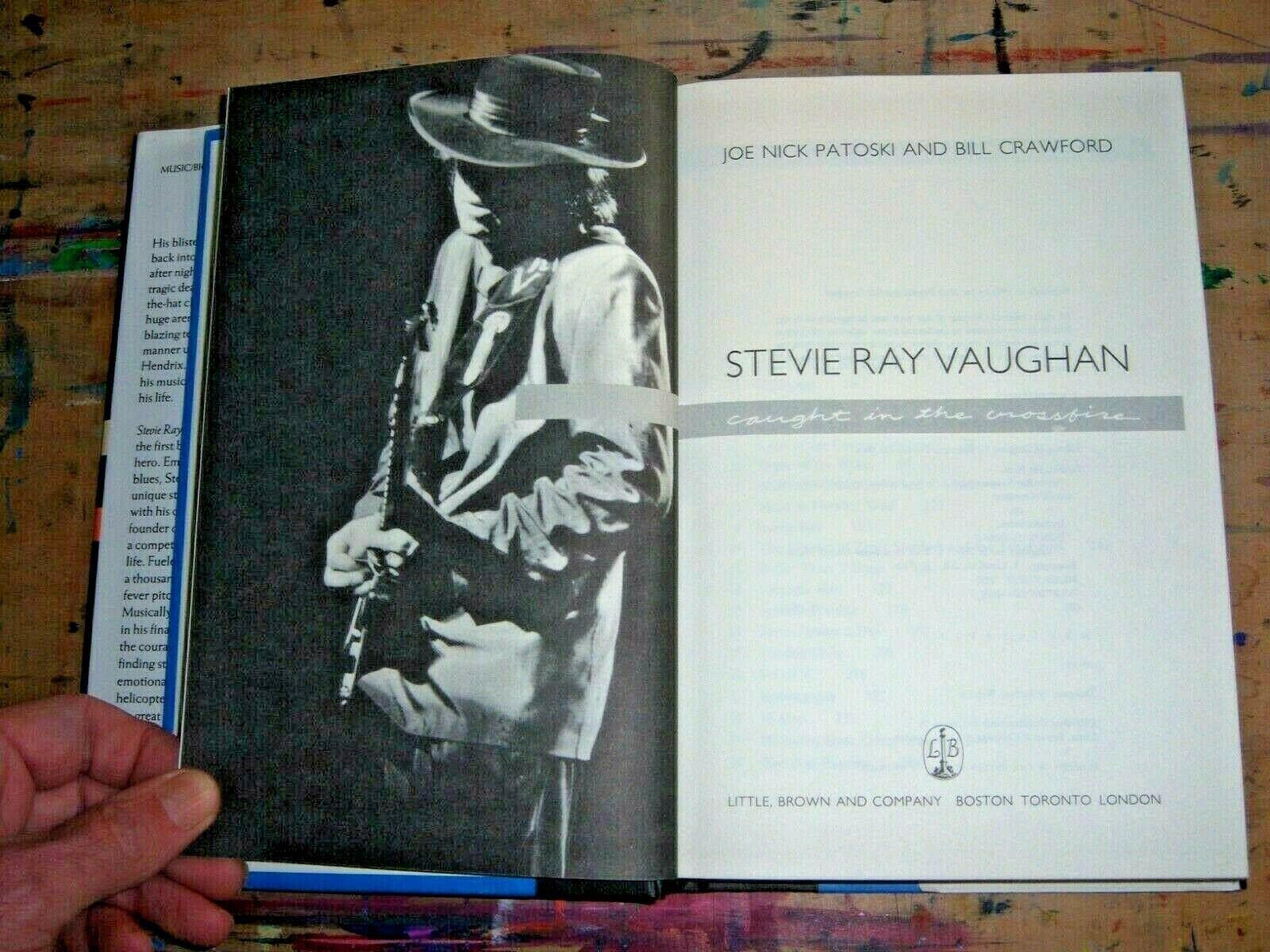 Stevie Ray Vaughan: Caught in the Crossfire used book depot