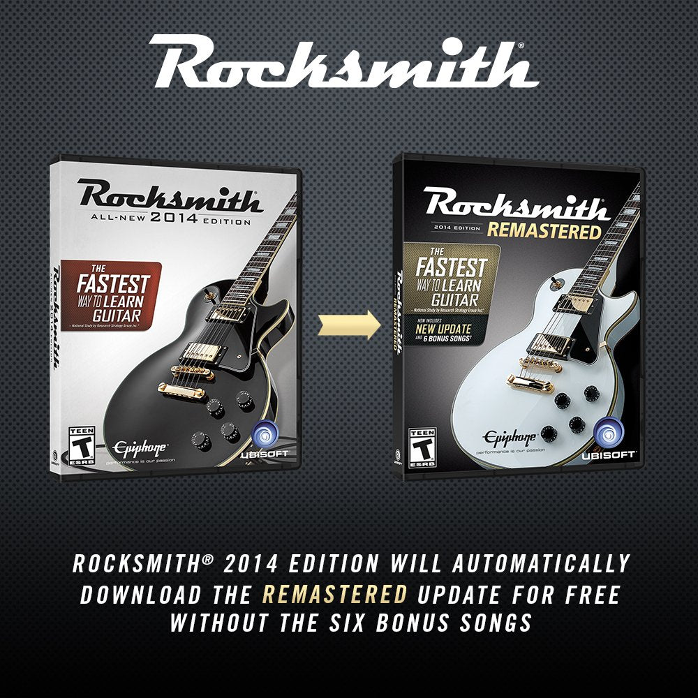 Rocksmith 2014 Edition - PC/Mac (Cable Included) used book depot