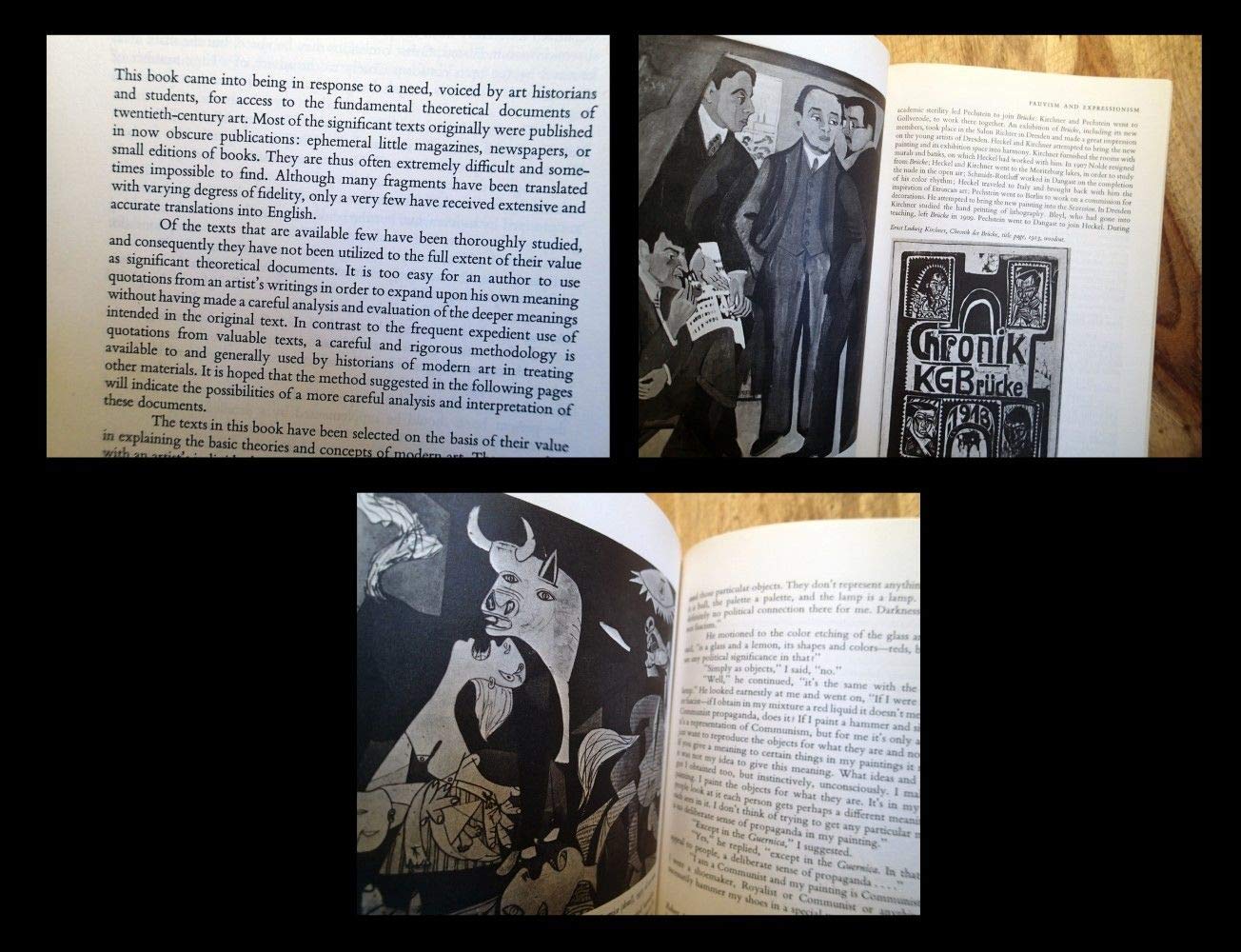 Theories of Modern Art used book depot