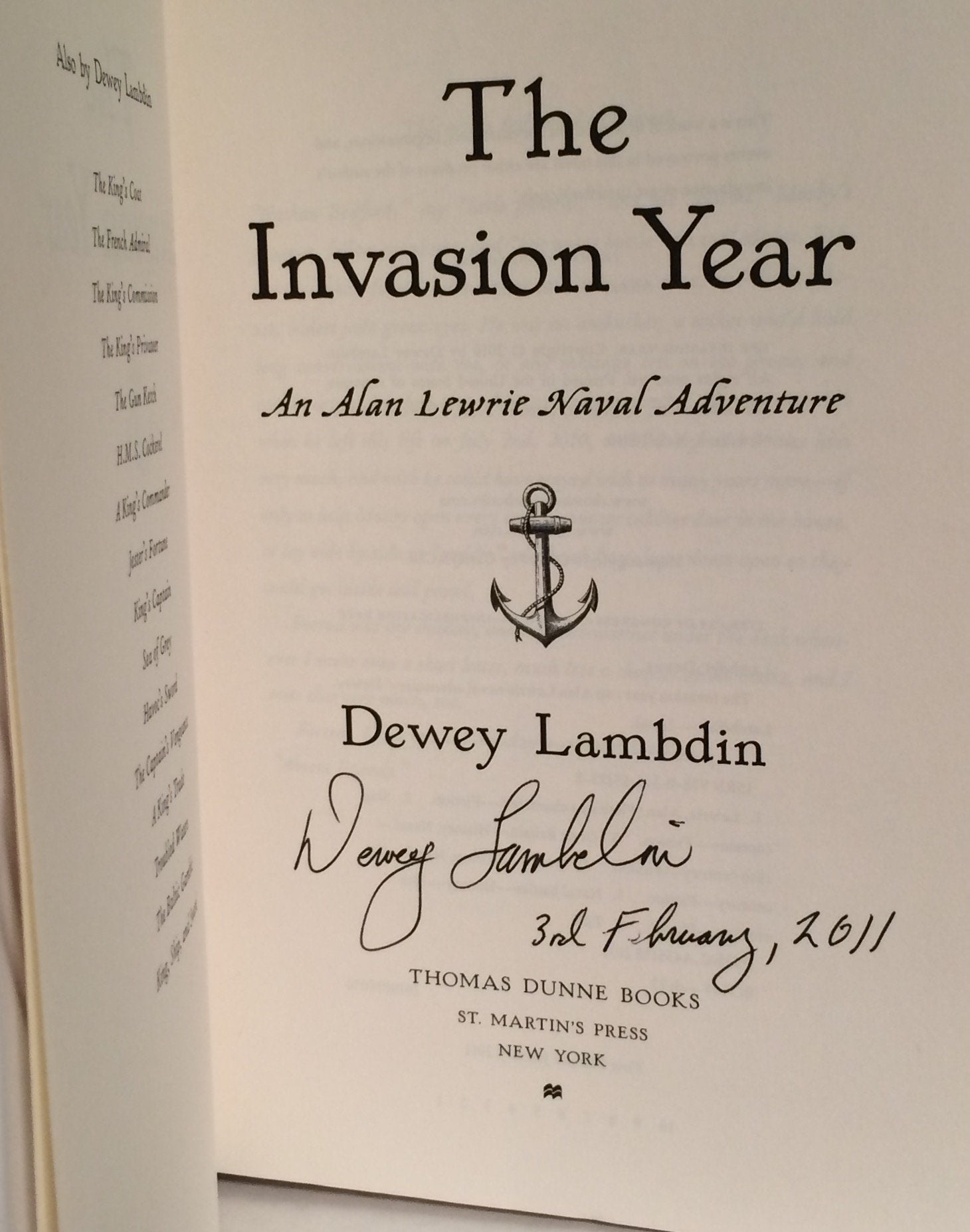 The Invasion Year: An Alan Lewrie Naval Adventure (Alan Lewrie Naval Adventures) used book depot