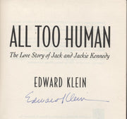 All Too Human: The Love Story of Jack and Jackie Kennedy used book depot