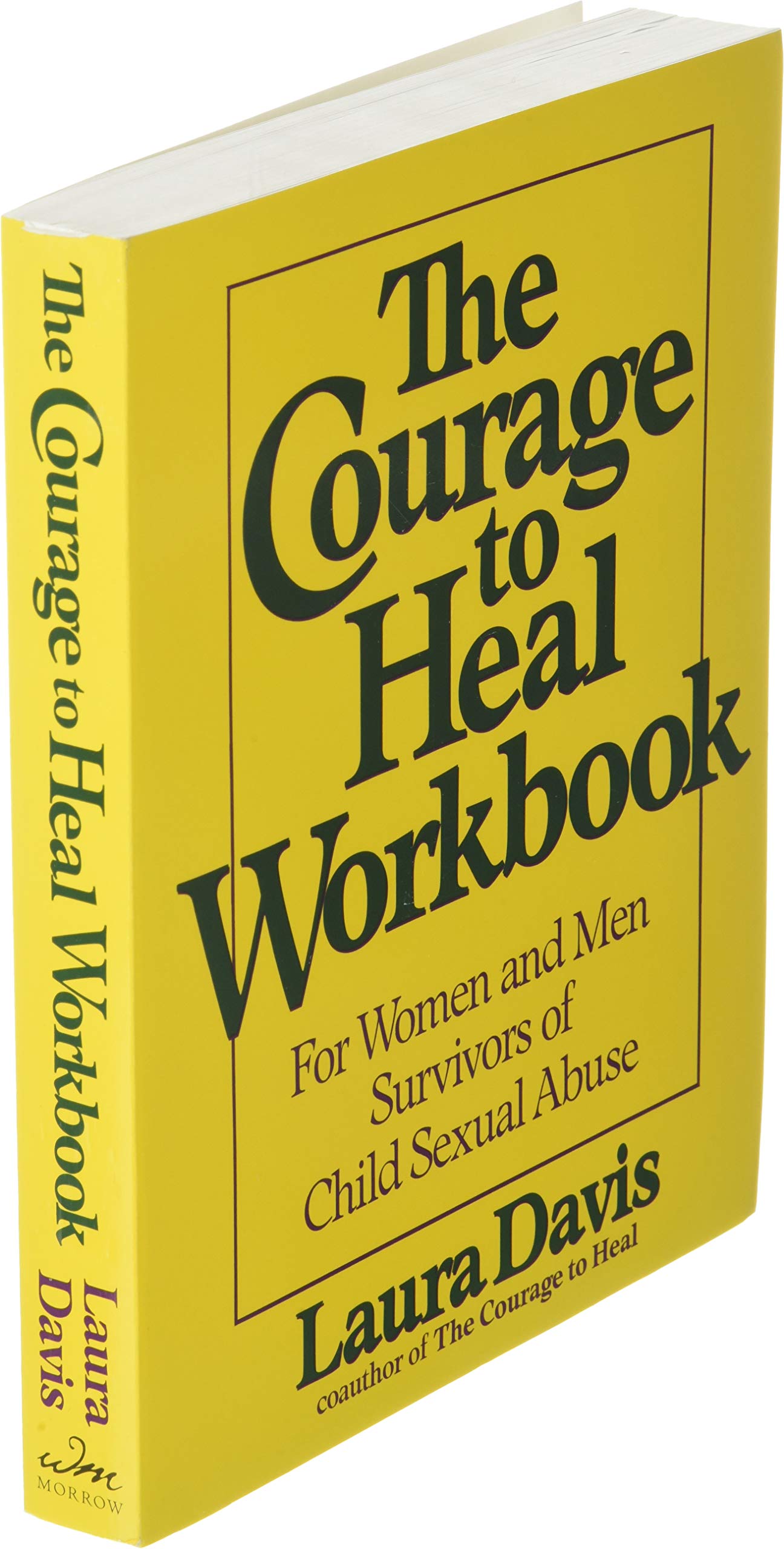 The Courage to Heal Workbook: A Guide for Women and Men Survivors of Child Sexual Abuse used book depot