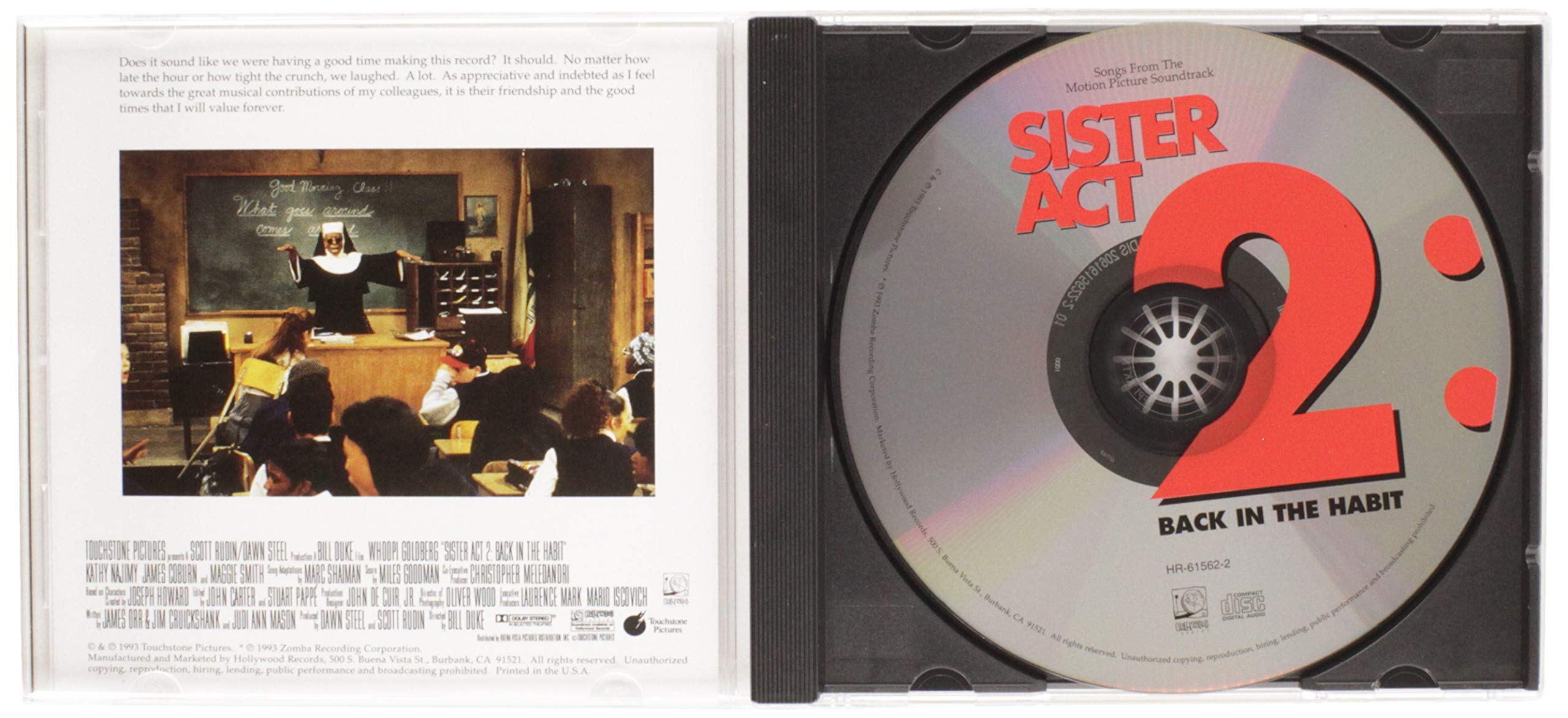 Sister Act 2: Back In The Habit - Songs From The Motion Picture Soundtrack used book depot