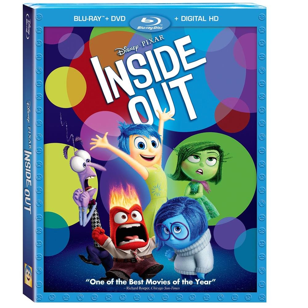 Inside Out (Blu-ray/DVD Combo Pack + Digital Copy) used book depot
