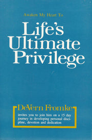 Life's Ultimate Privilege used book depot