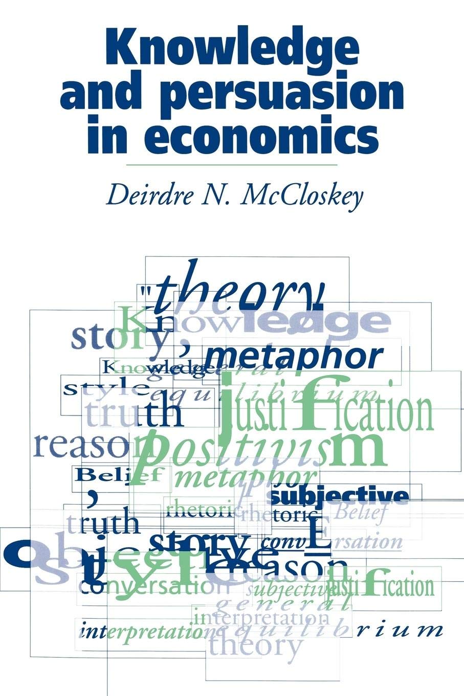 Knowledge and Persuasion in Economics used book depot