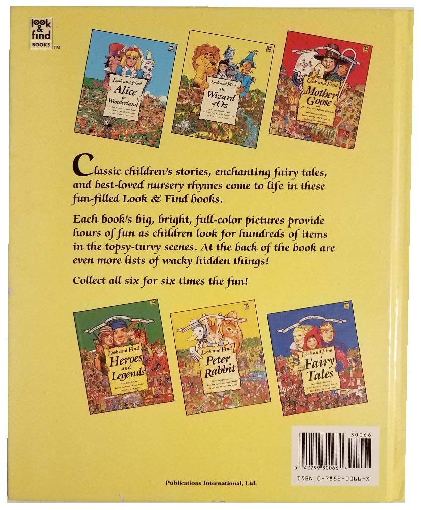 The Wizard of Oz (Look and Find Series) used book depot