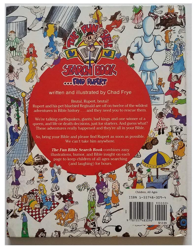 The Fun Bible Search Book...Find Rupert used book depot