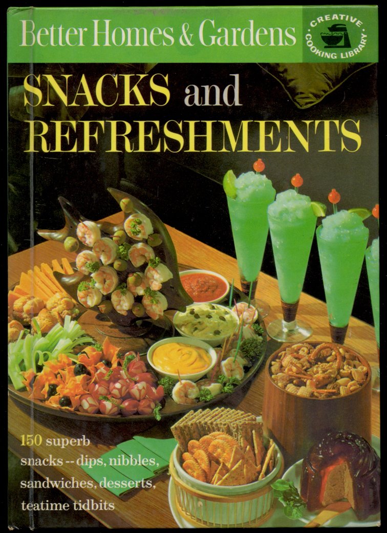 Better Homes and Gardens Snacks and Refreshments used book depot
