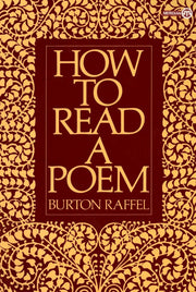 How to Read a Poem used book depot