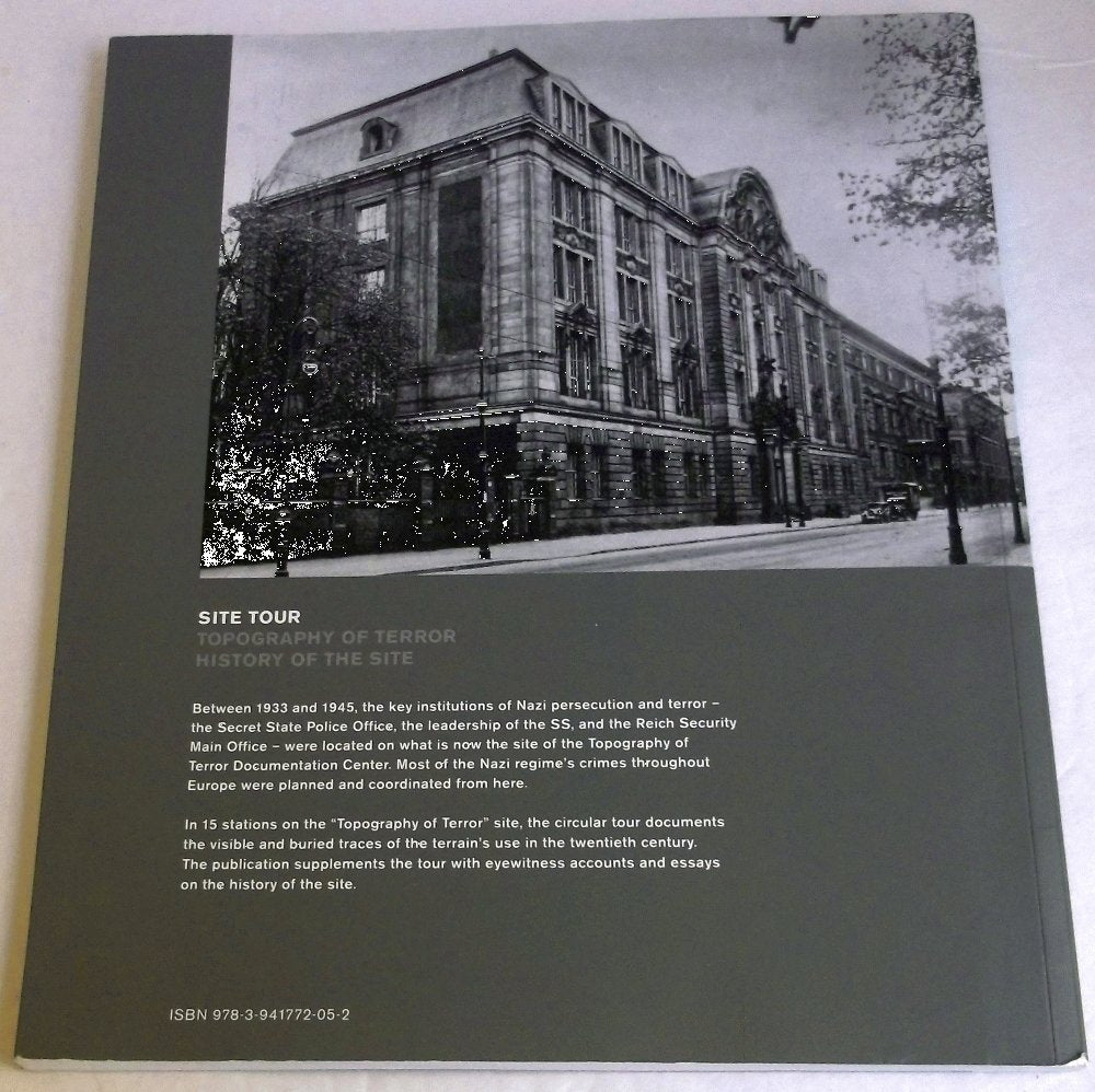 Site Tour- Topography of Terror (History of the Site) used book depot