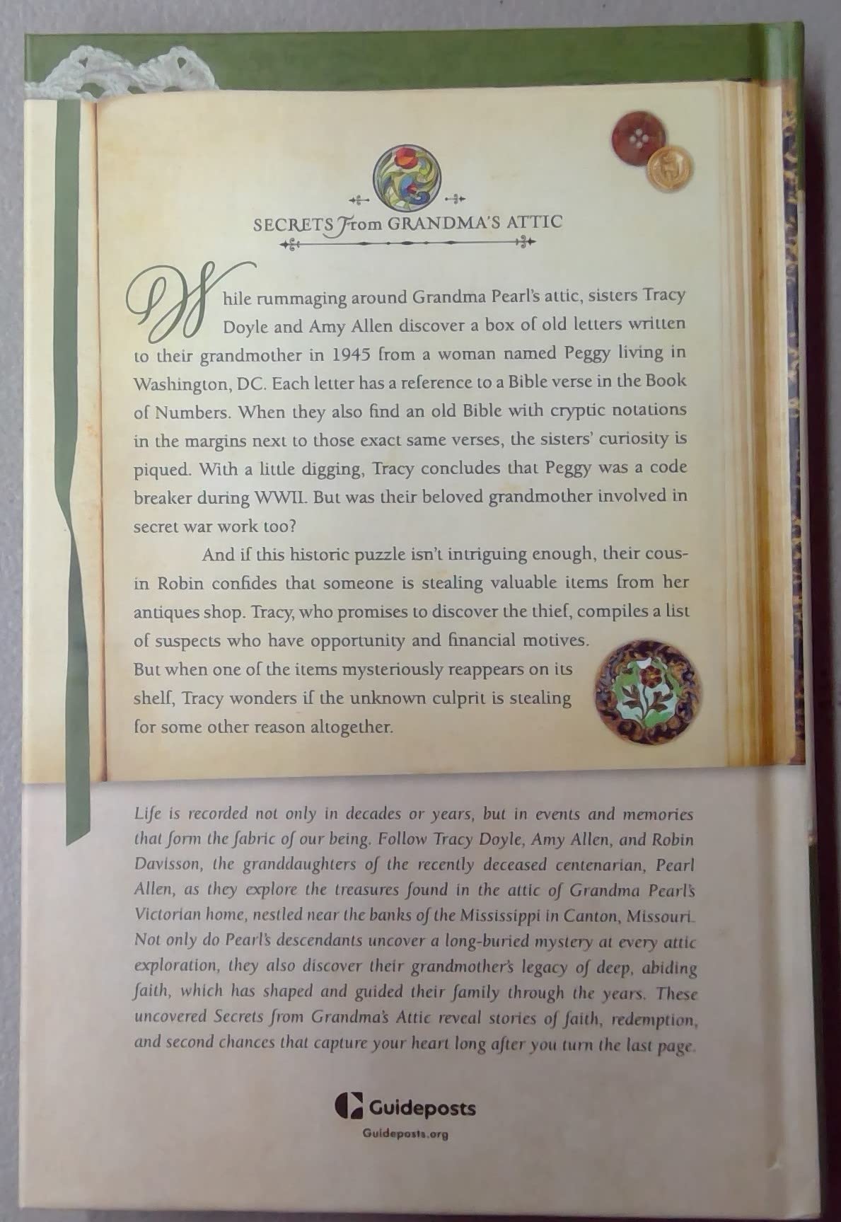 Testament to a Patriot - Secrets from Grandma's Attic used book depot