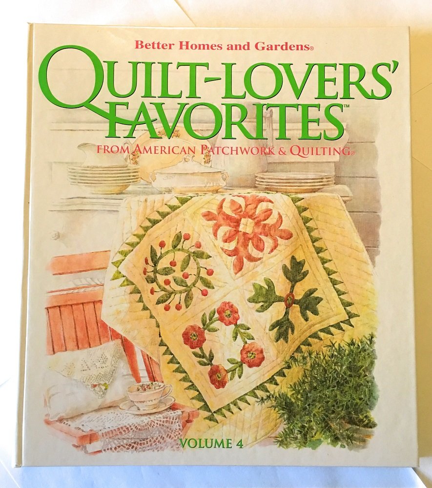Better Homes and Garden's Quilt-Lovers' Favorites Vol.4 used book depot