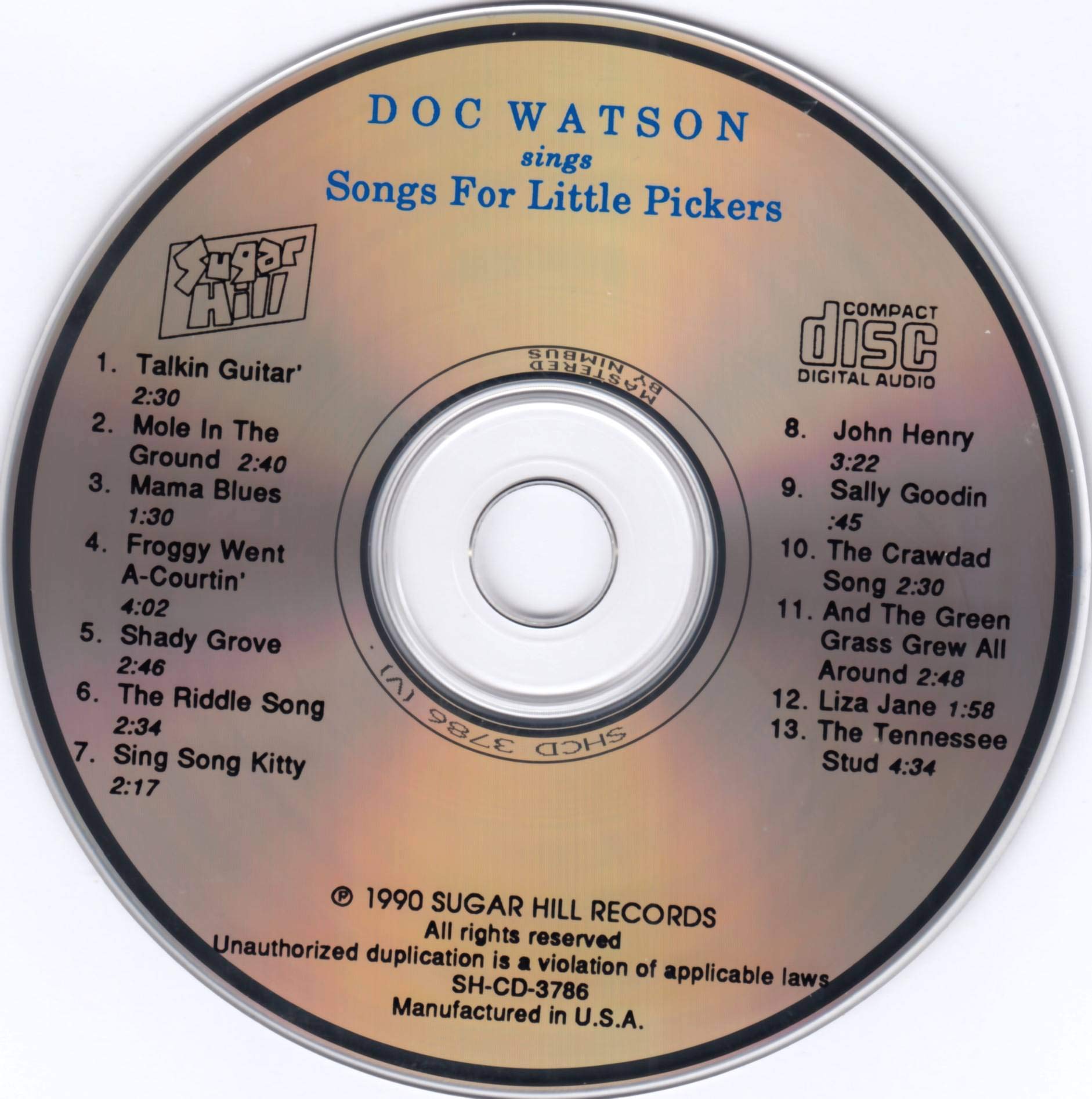 Songs for Little Pickers