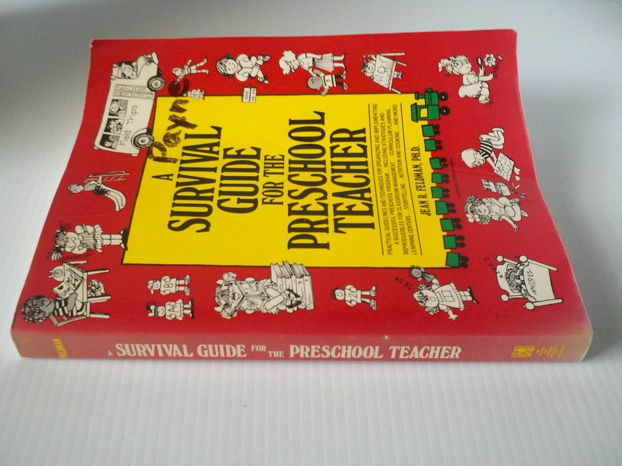 A Survival Guide for the Preschool Teacher used book depot