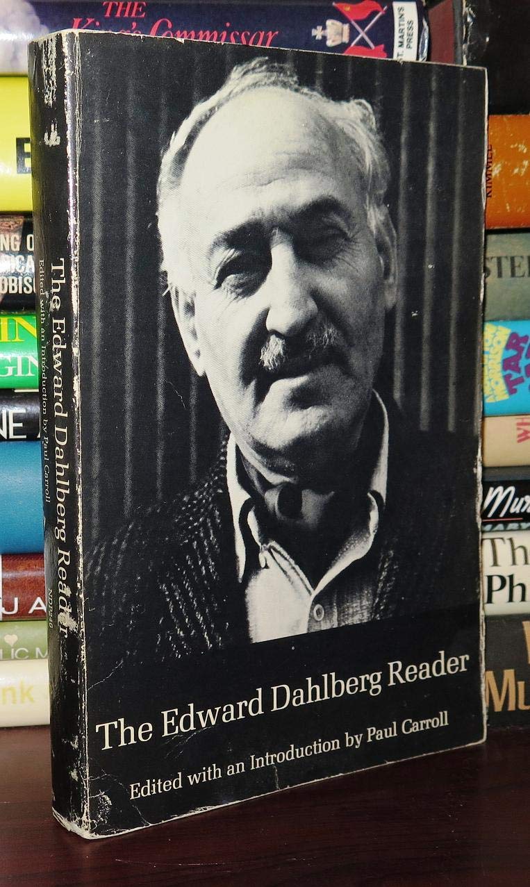 The Edward Dahlberg reader used book depot