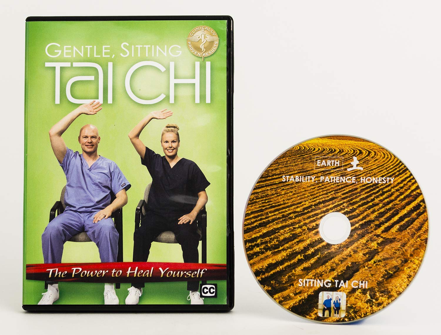 Gentle, Sitting Tai Chi DVD - Basic Healing Exercise Tai Chi Exercises To Rejuvenate, Energize and De-Stress; for Beginners, Seniors, And Those With Joint Pain, Back Pain and More used book depot