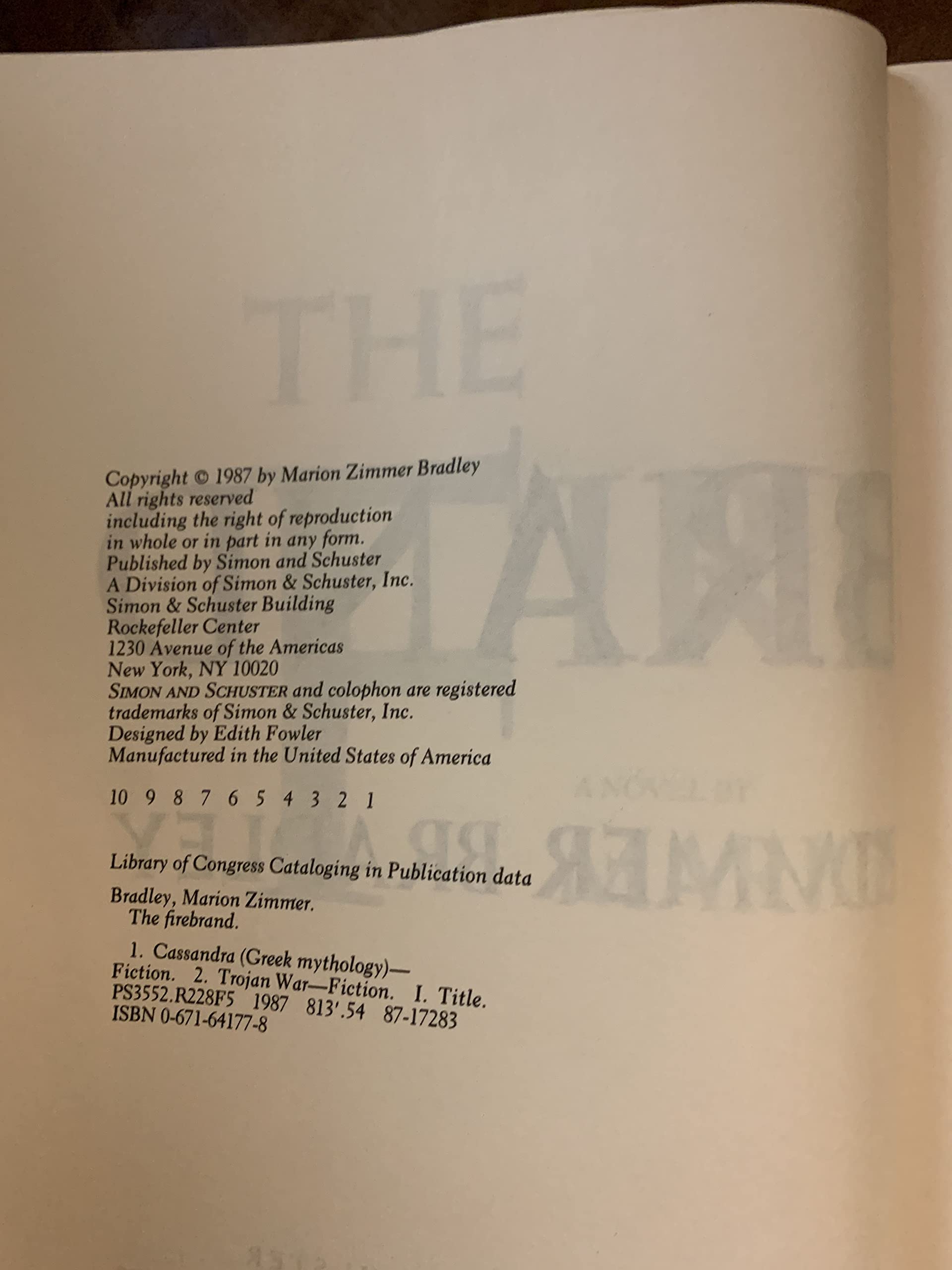 The Firebrand used book depot