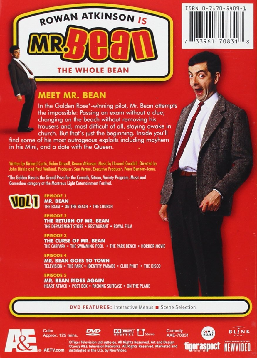 Mr. Bean - The Whole Bean (Complete Set) used book depot