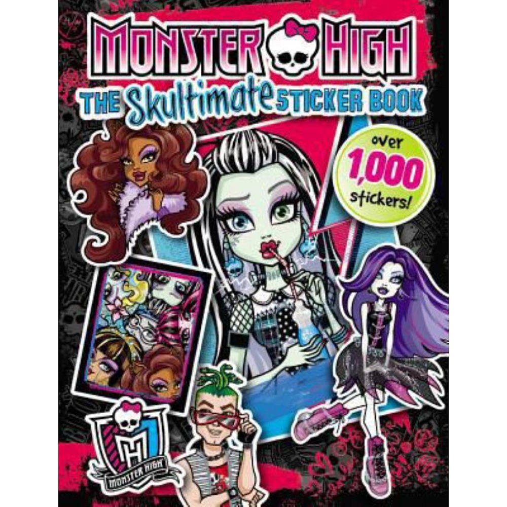 Monster High: The Skultimate Sticker Book used book depot