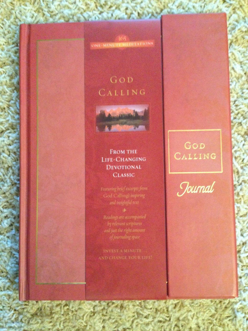 One-Minute Meditations Journal: God Calling used book depot