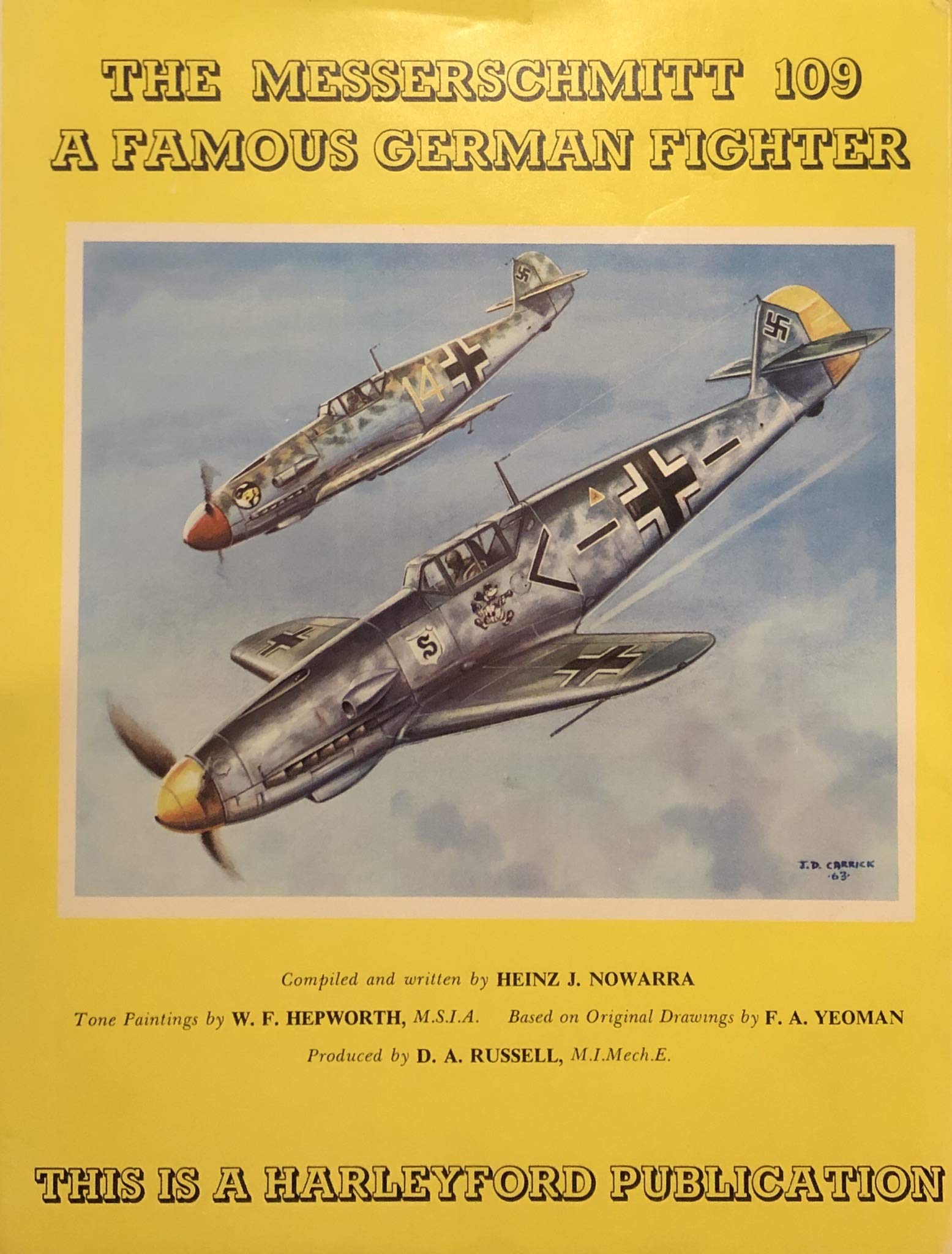 Messerschmitt 109: A Famous German Fighter