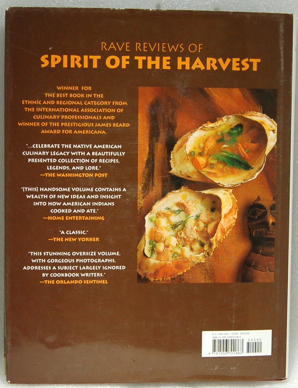 Spirit of the Harvest: North American Indian Cooking used book depot