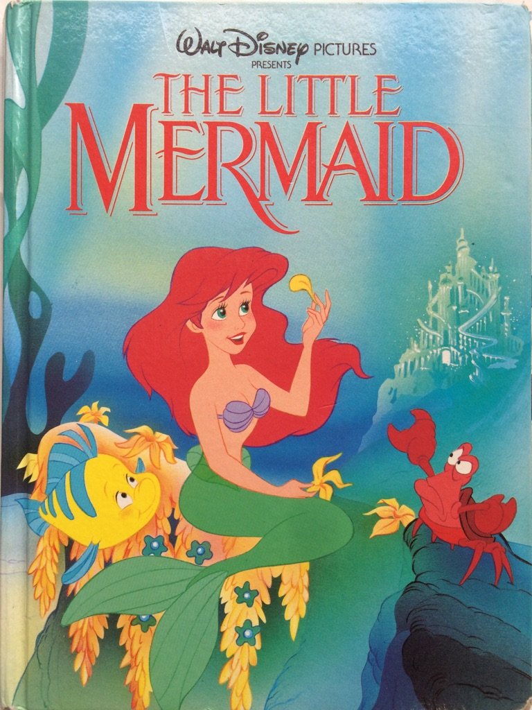 Walt Disney's Pictures Presents The Little Mermaid used book depot