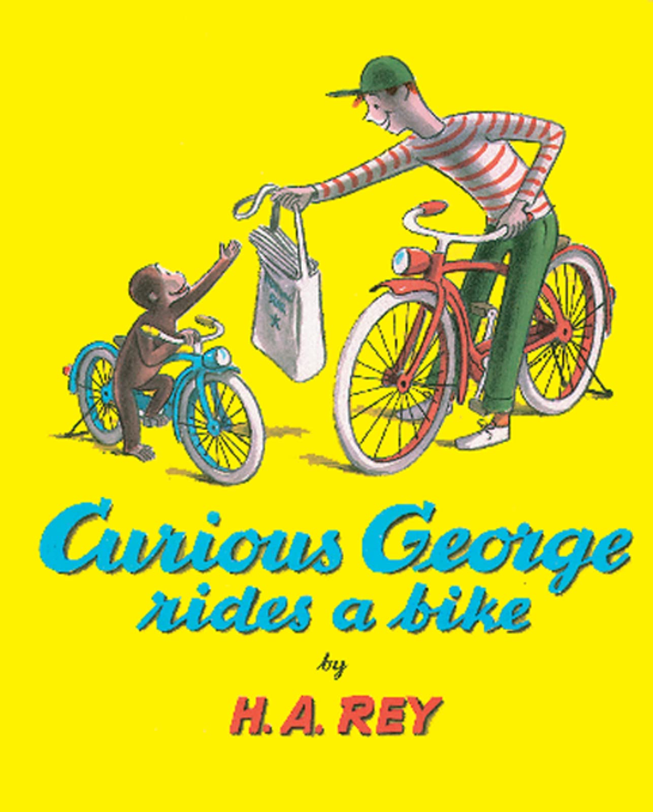Curious George Rides a Bike used book depot