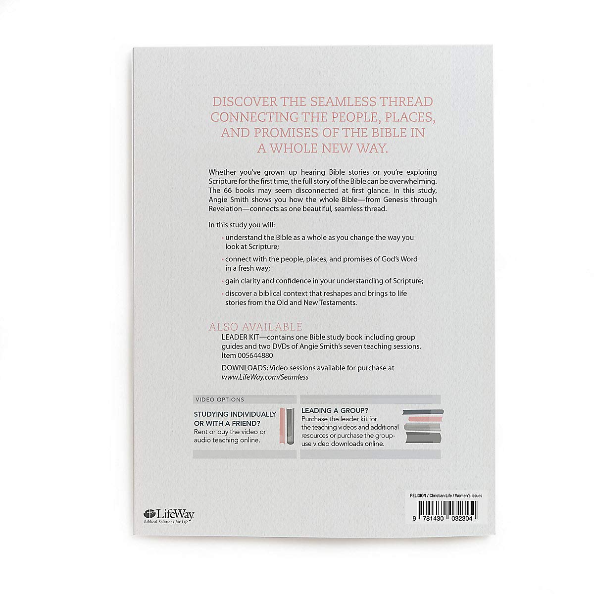 Seamless: Understanding the Bible as One Complete Story (Member Book) used book depot