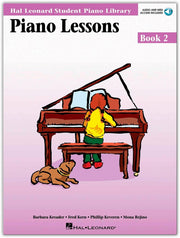 Piano Lessons Book 2 - Hal Leonard Student Piano Library Book/Online Audio