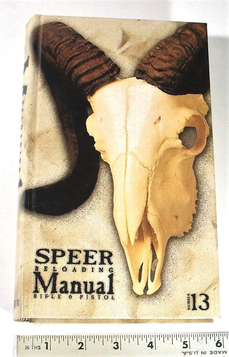 Speer Reloading Manual 13 used book depot