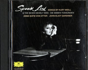 Speak Low (Songs by Kurt Weill) & The Seven Deadly Sins [Die Sieben Todsunden] ~ von Otter used book depot