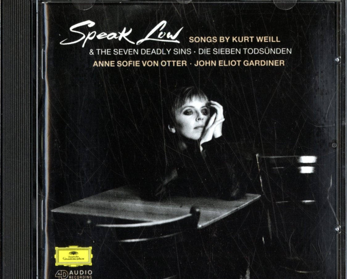 Speak Low (Songs by Kurt Weill) & The Seven Deadly Sins [Die Sieben Todsunden] ~ von Otter used book depot