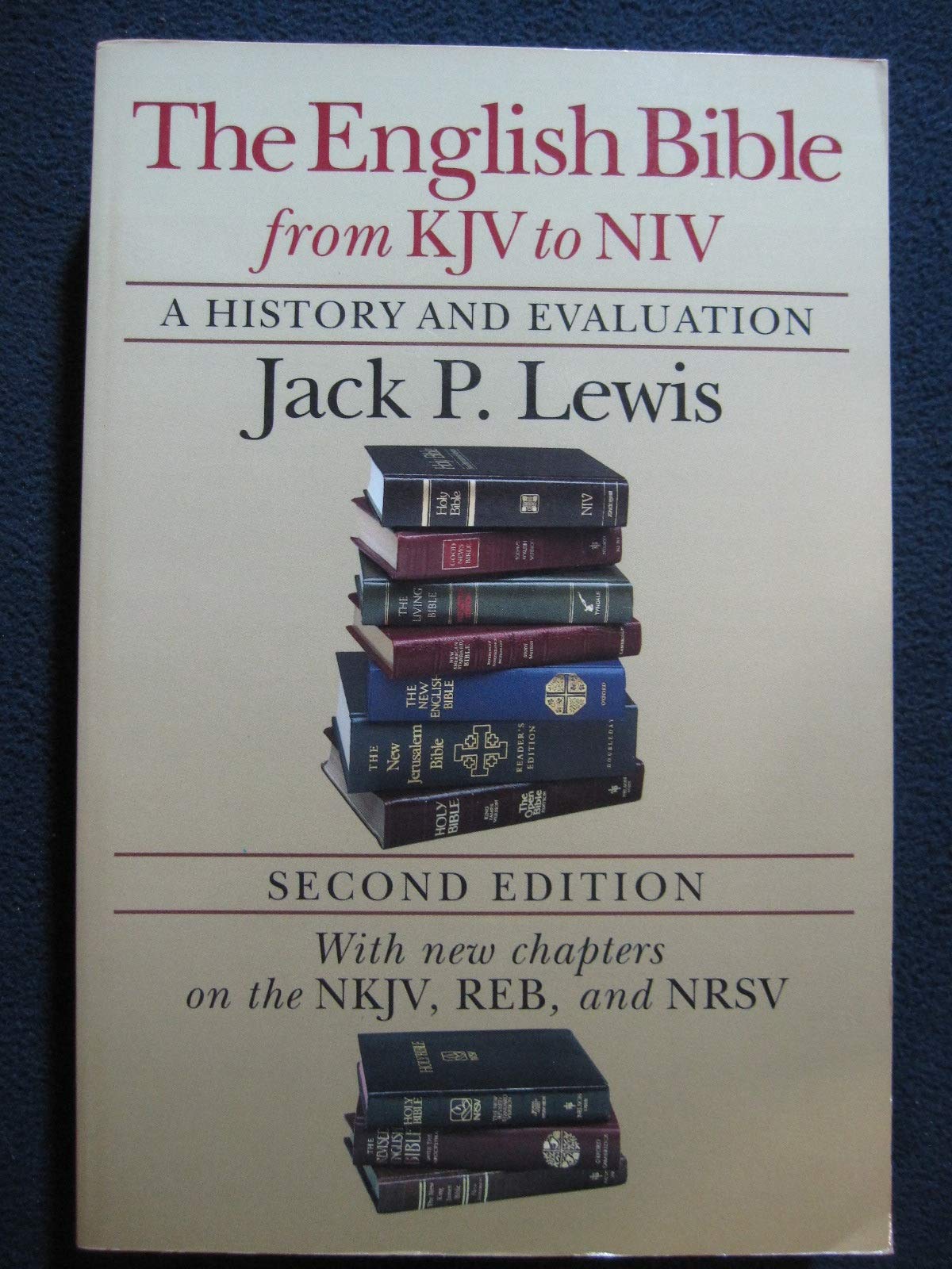English Bible from KJV to NIV used book depot