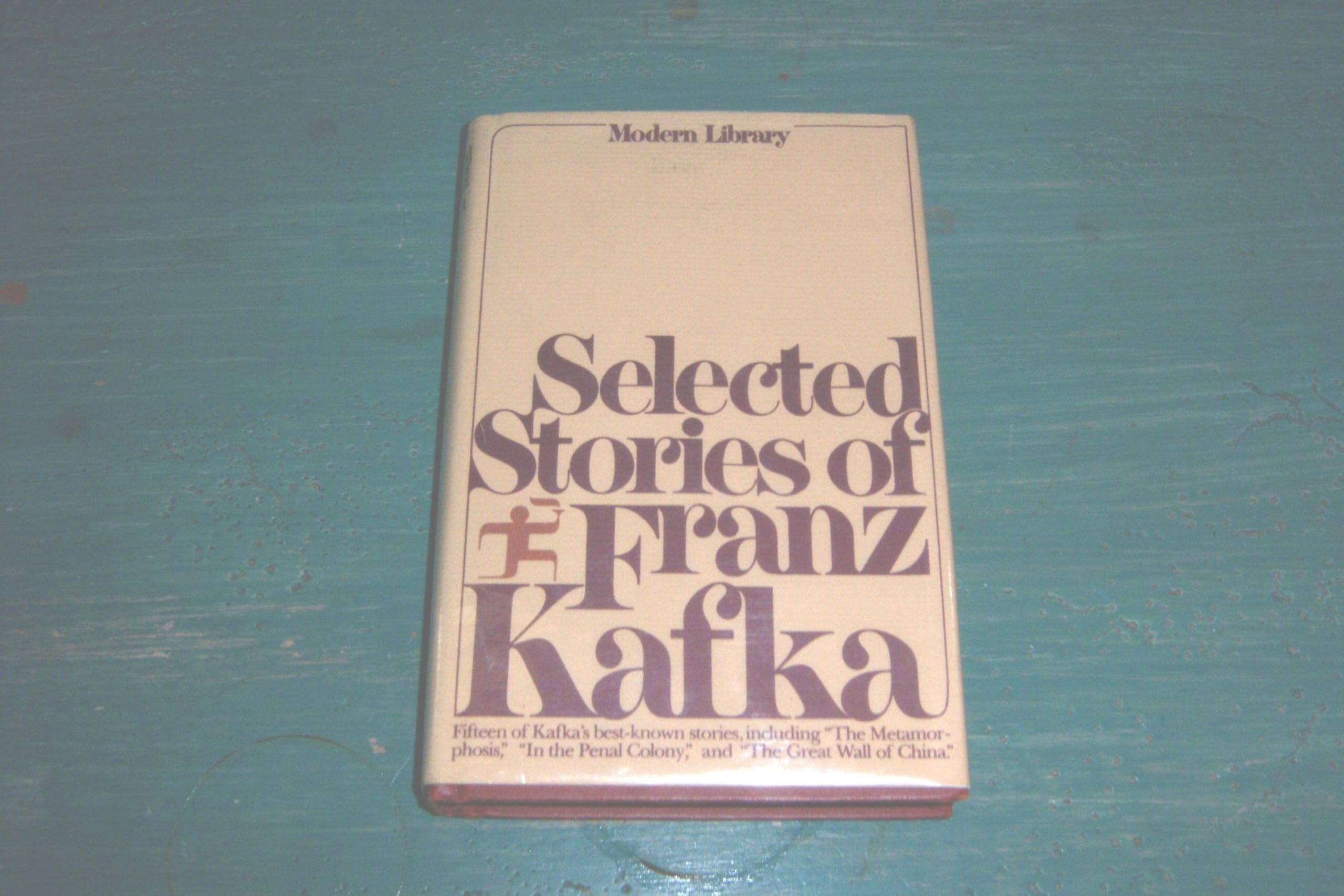 Selected Stories of Franz Kafka used book depot